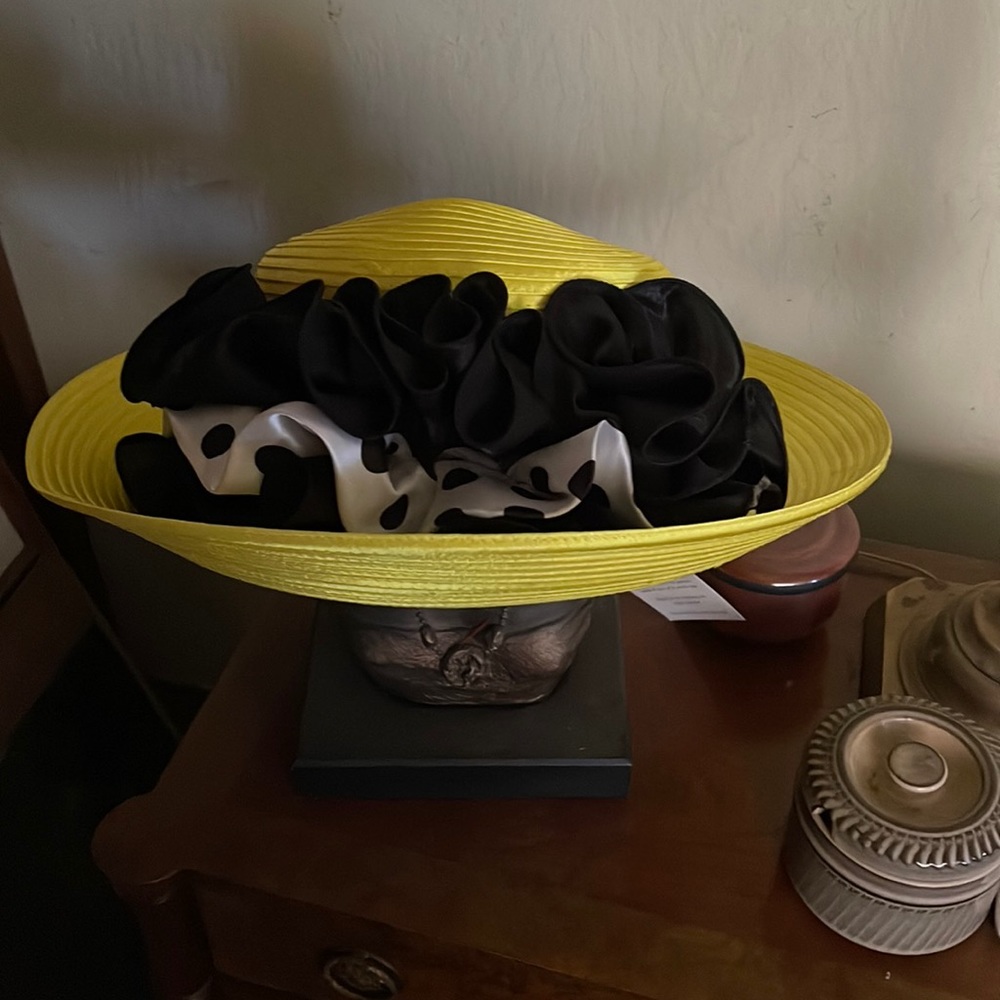 Beautiful yellow hat